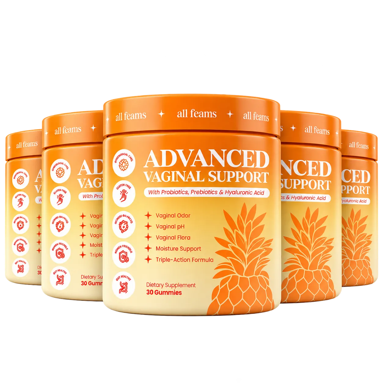 Advanced Vaginal Support jars