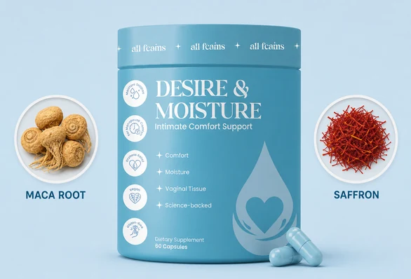 Maca root and saffron, for desire, mood and energy